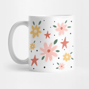 Spring floral t-shirt Mug